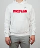 Nike Men's Wrestling Club Fleece Hoodie - White/Red