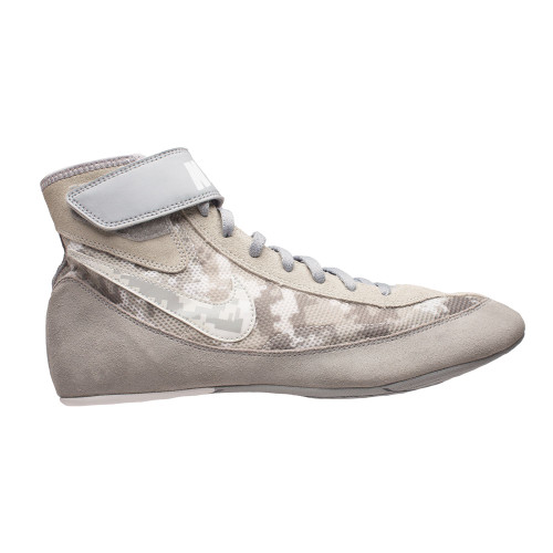 Nike Speedsweep VII Wrestling Shoes - Pure Plat/Wolf Grey/White display picture 2
