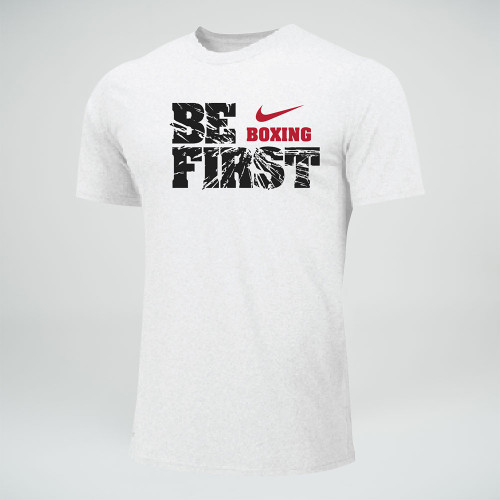 Nike Men's Boxing Be First Cotton Tee - White