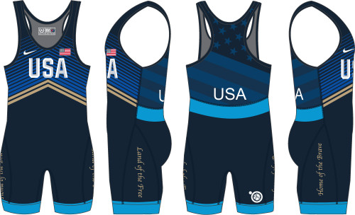 nike usa wrestling singlet