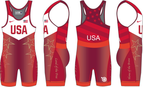 nike wrestling singlet designer