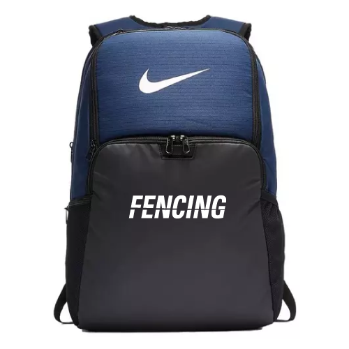 Nike Fencing Brasilia Backpack - Midnight Navy/Black/White