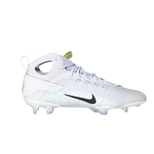 Nike Huarache 9 Elite Mid LAX SE Lacrosse Shoes - Football Grey