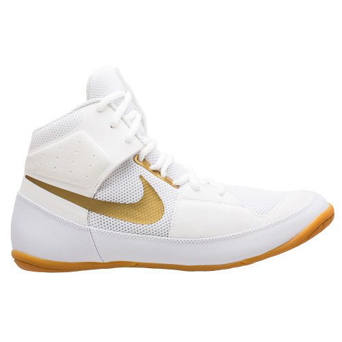 Nike Fury Wrestling Shoes - White/Gold display picture 3