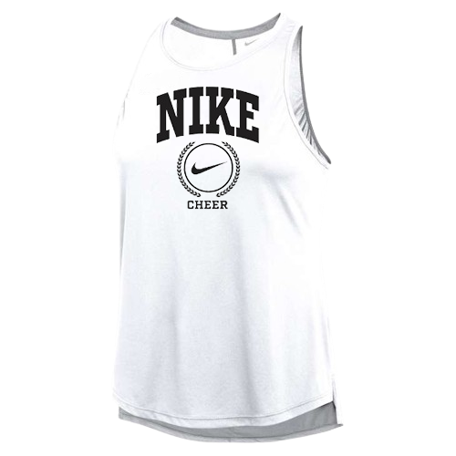 black and white nike tank