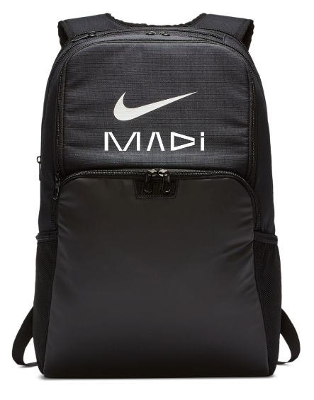 Nike Brasilia Madisen Skinner Backpack - Black/Black