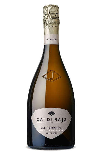 Ca' di Rajo Prosecco Valdobbiadene Millesimato Extra Dry 750ml 2022 - 6pk