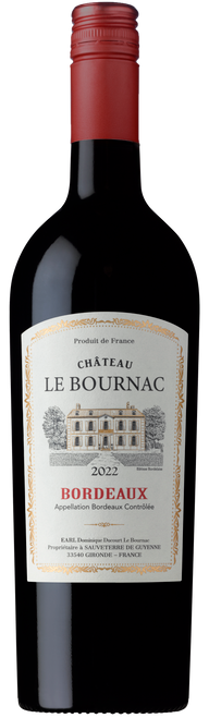 Chateau Bournac AOP Bordeaux Rouge 750ml 2022 - 6pk