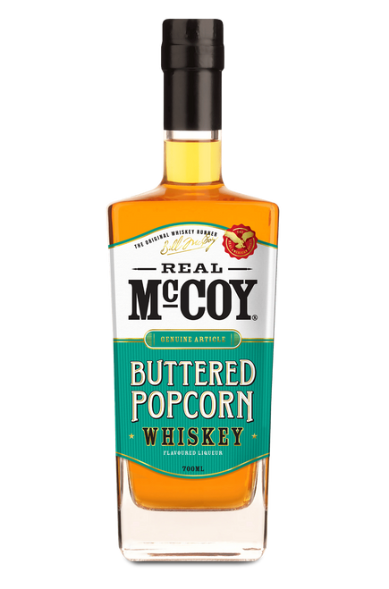 Real McCoy Buttered Popcorn Whiskey Flavoured Liqueur 30% 700ml 6pk