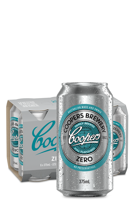 Coopers Zero 0% (Can) 375ml 24pk