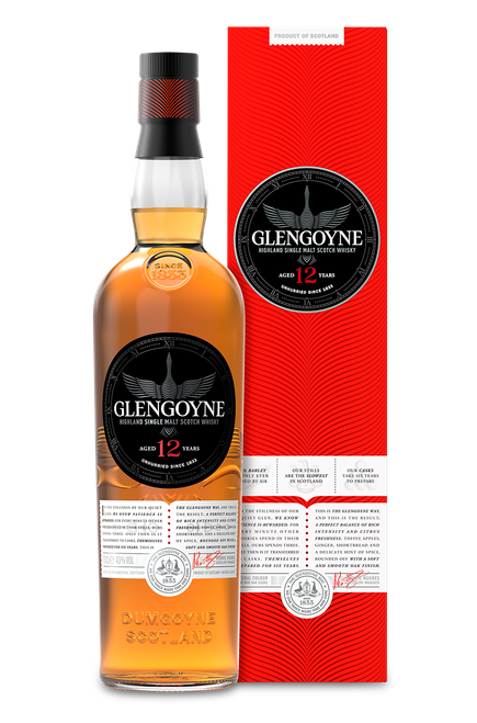 Glengoyne Highlands 12 YO Single Malt Whisky 43% 700ml (Gift Box) 6pk