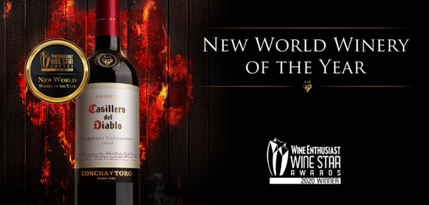 Casillero Del Diablo awarded New World Winery of the Year 2020