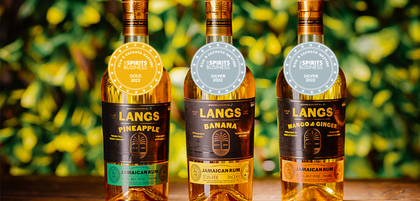 Gold Medal for Langs Pineapple Rum