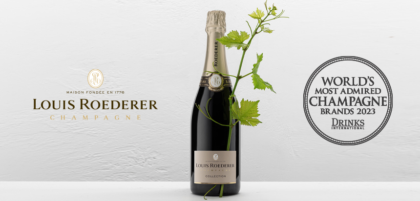 Champagne Louis Roederer - ‘World’s Most Admired Champagne Brand 2023'