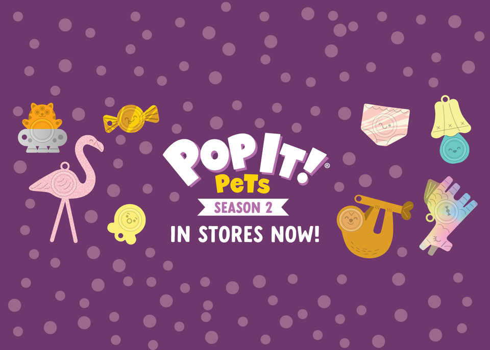 Pop It! Pets Spring Limited Edition Fidget Toy