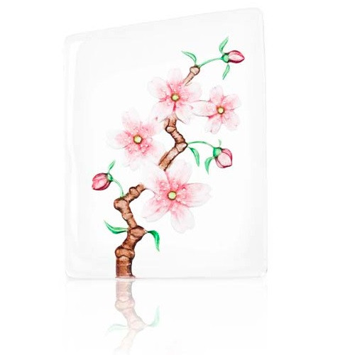 Cherry Blossom Crystal Sculpture | Mats Jonasson Cherry Blossom