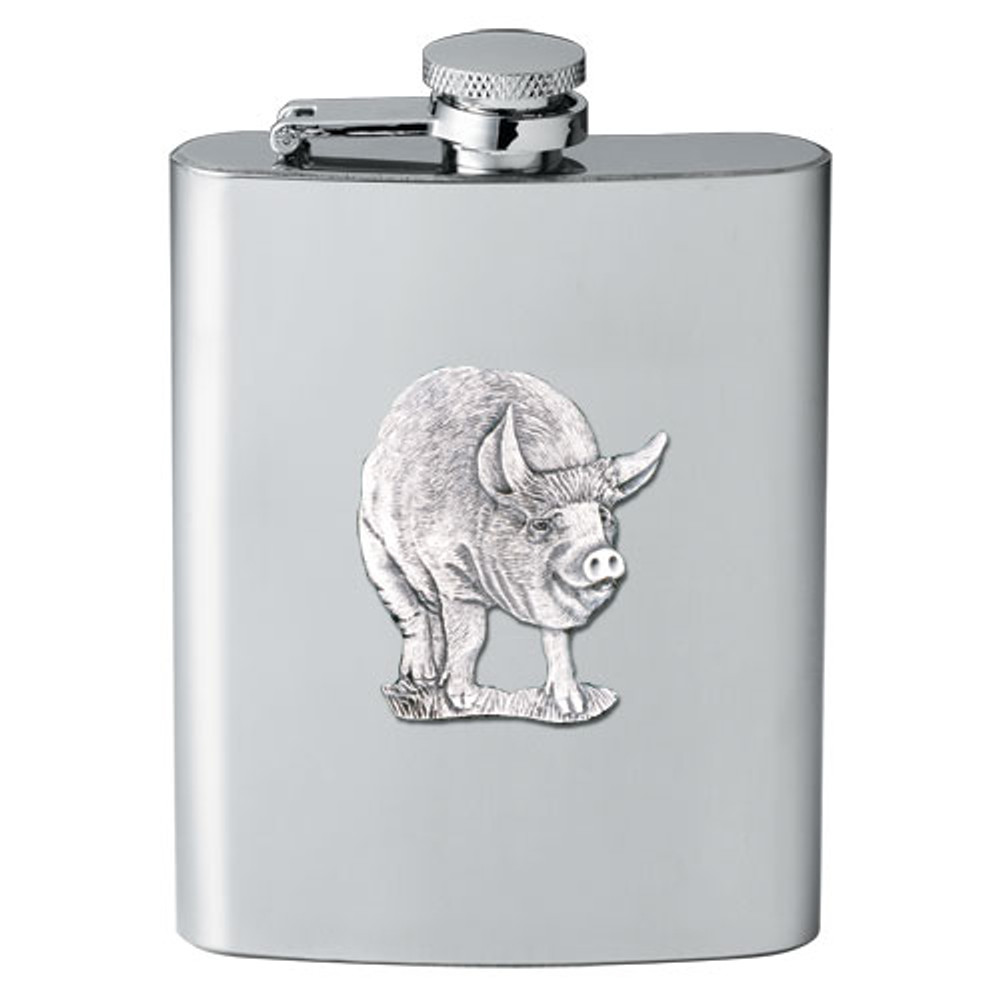 Pig Flask | Heritage Pewter | HPIFSK3780
