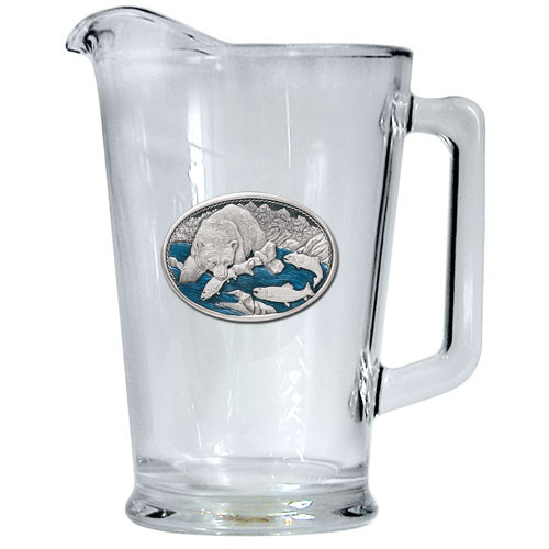 Brown Bear Beer Pitcher | Heritage Pewter