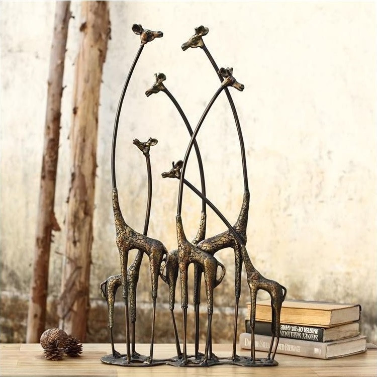 Giraffe Sculpture | Towering Herd | Figurine | SPI Home