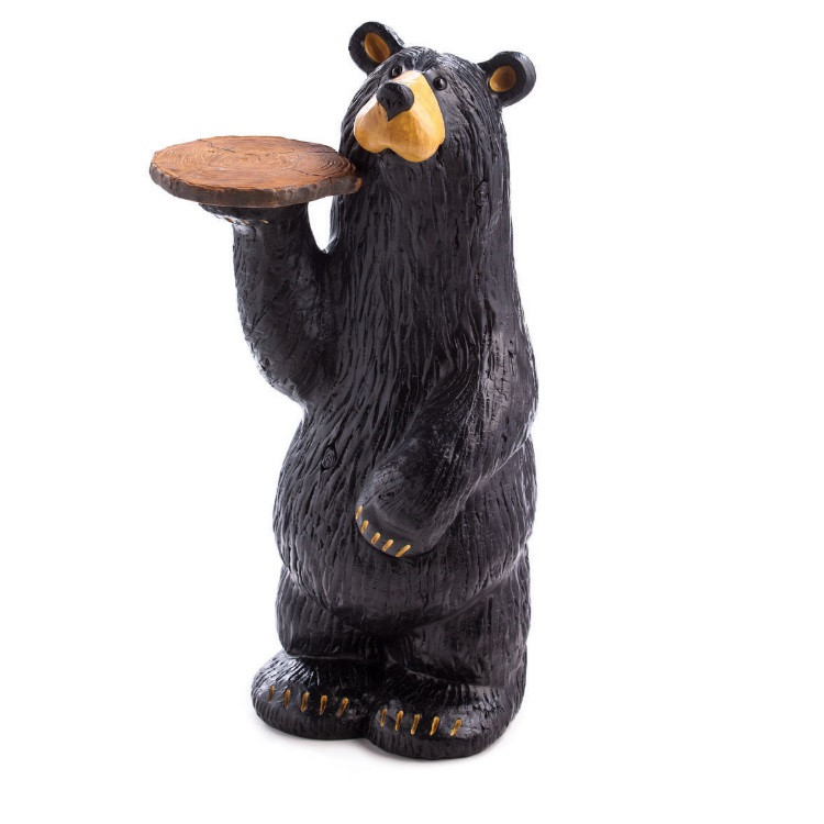 Bear Sculpture | Big Sky Carvers | Waiter Bear Grand