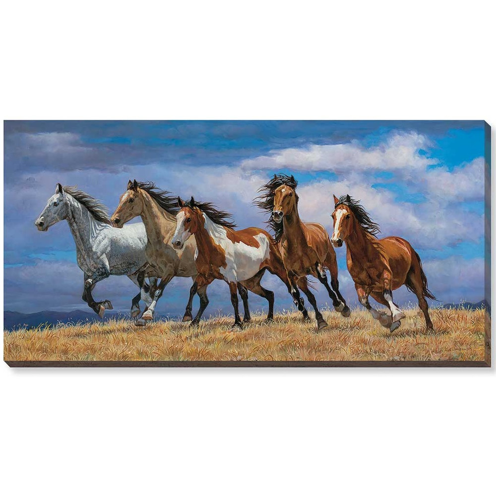 Horse Canvas Wall Art | Wild Wings | F195534581
