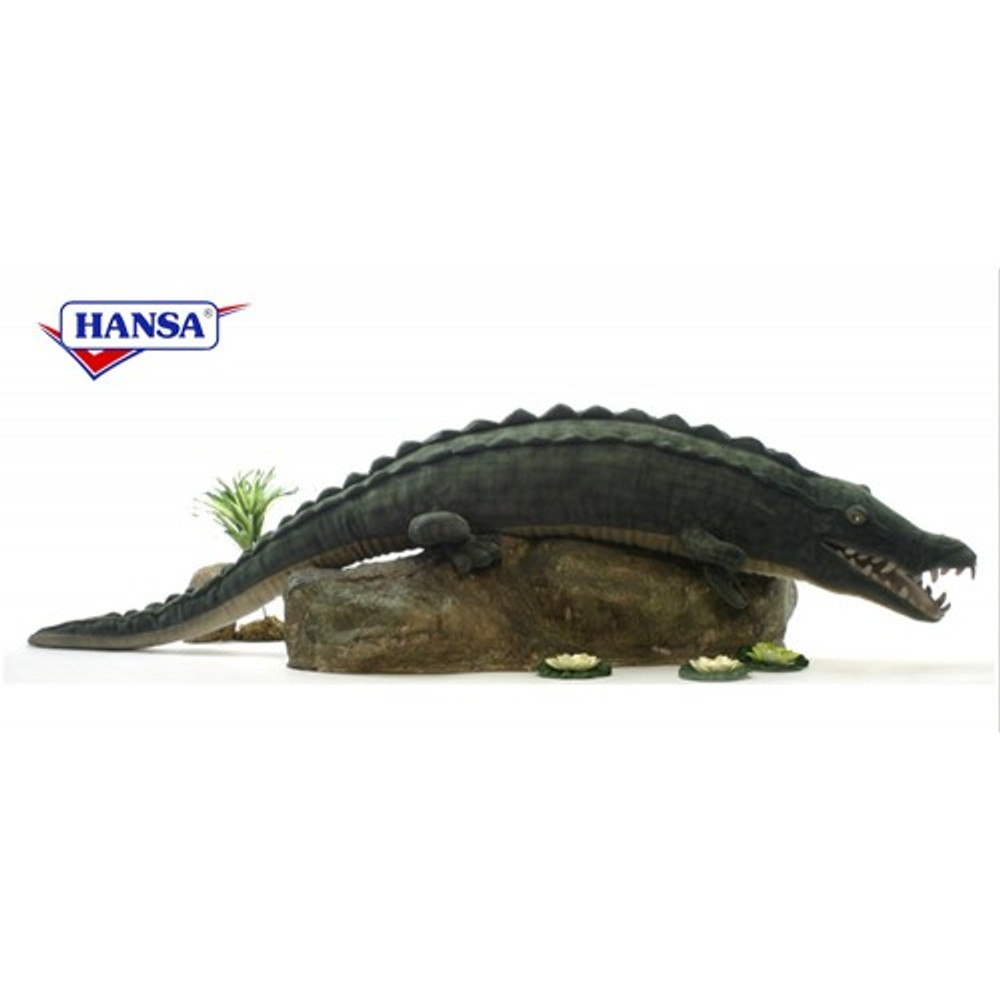 Alligator Giant Stuffed Animal | Plush Alligator | Hansa Toys | HTU3041