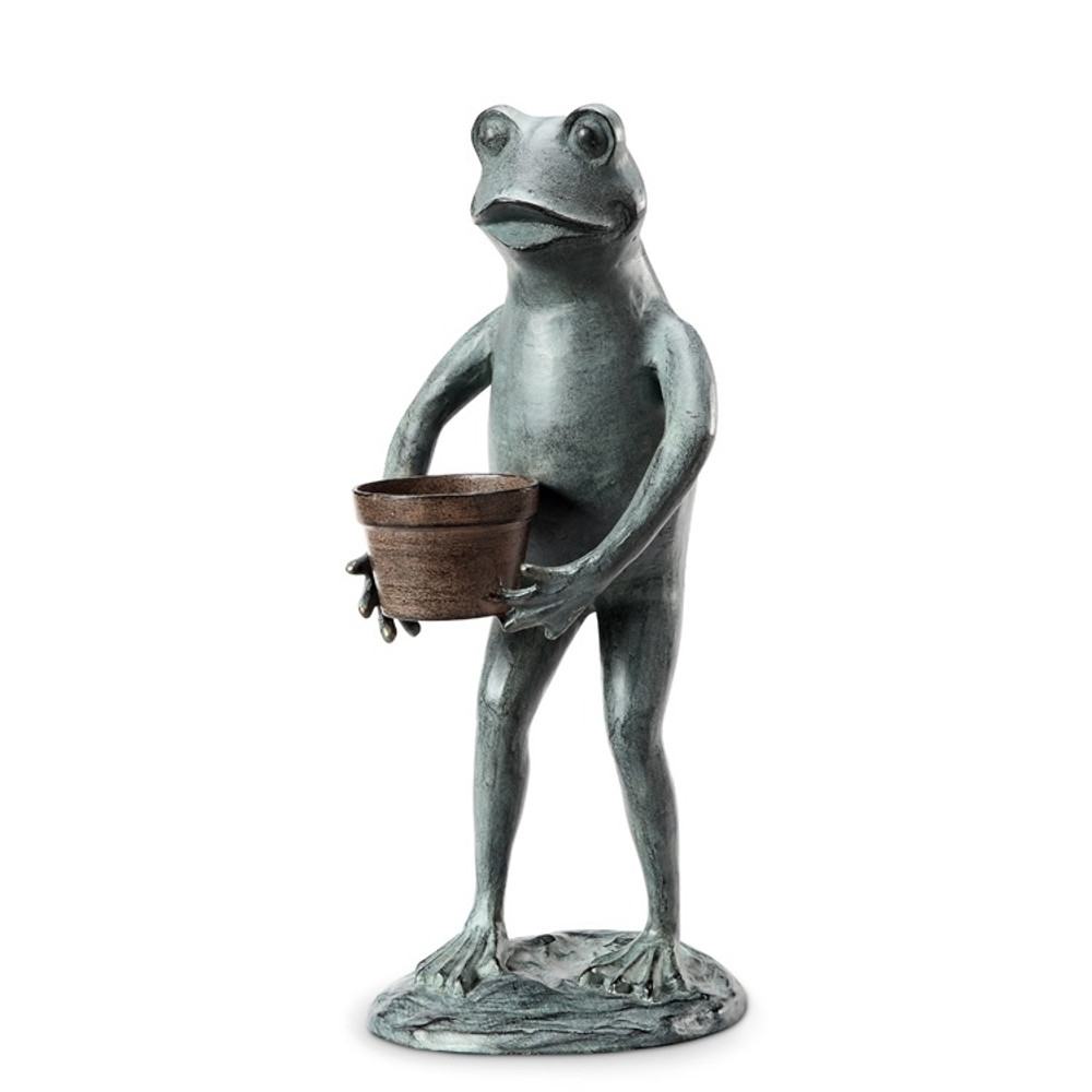 Frog Garden Planter Sculpture | 34261 | SPI Home