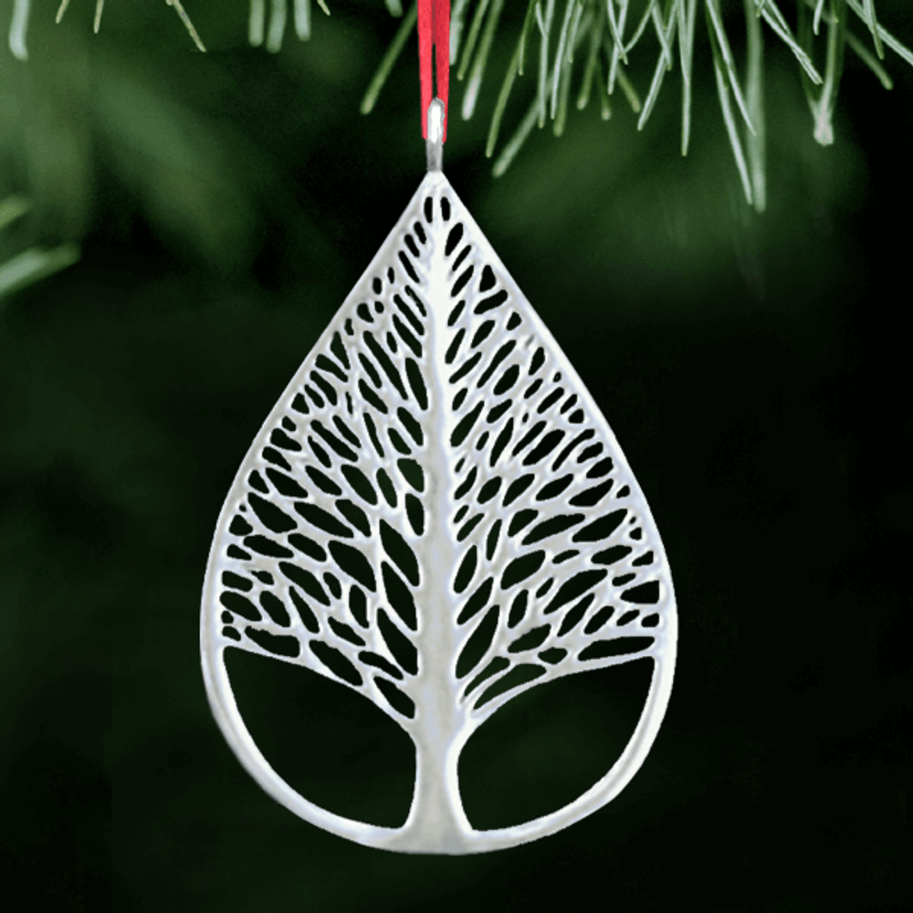 Tree of Life Polished Pewter Ornament | Lovell Designs | LOVOR215