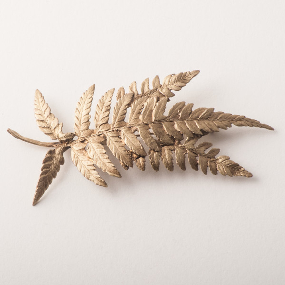 Fern Pin | Michael Michaud Jewelry | 5955BZ