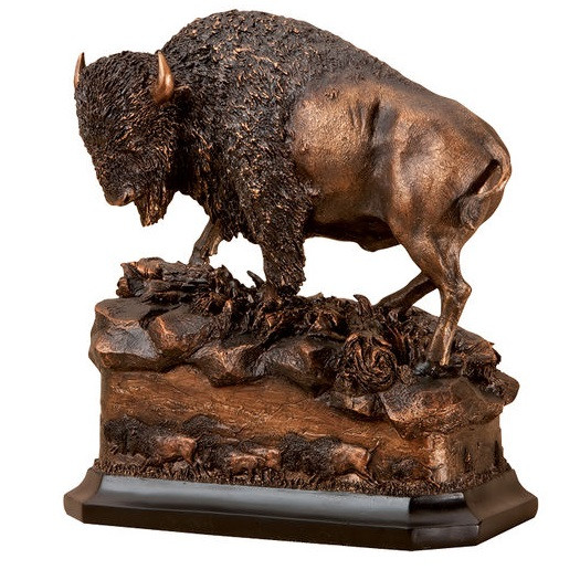 Buffaloes 記念 Buffalo Sculpture | American Icon | Big Sky Carvers