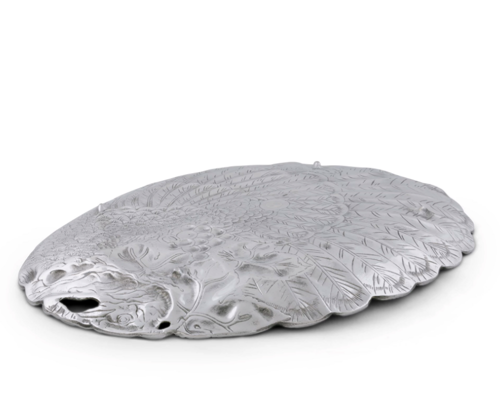 Turkey Holidays Oval Platter | Arthur Court Designs | 102324 