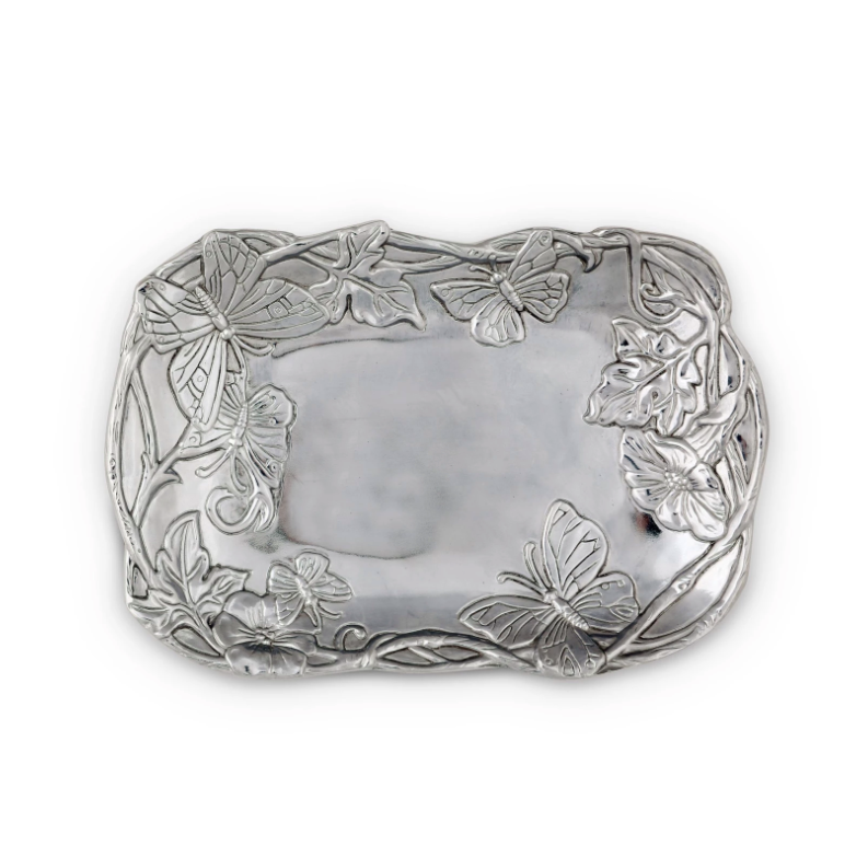 Arthur Court Designs Butterfly Catch-All Tray - Thumbnail 3