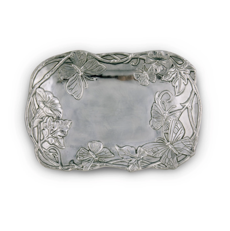 Arthur Court Designs Butterfly Catch-All Tray - Thumbnail 2