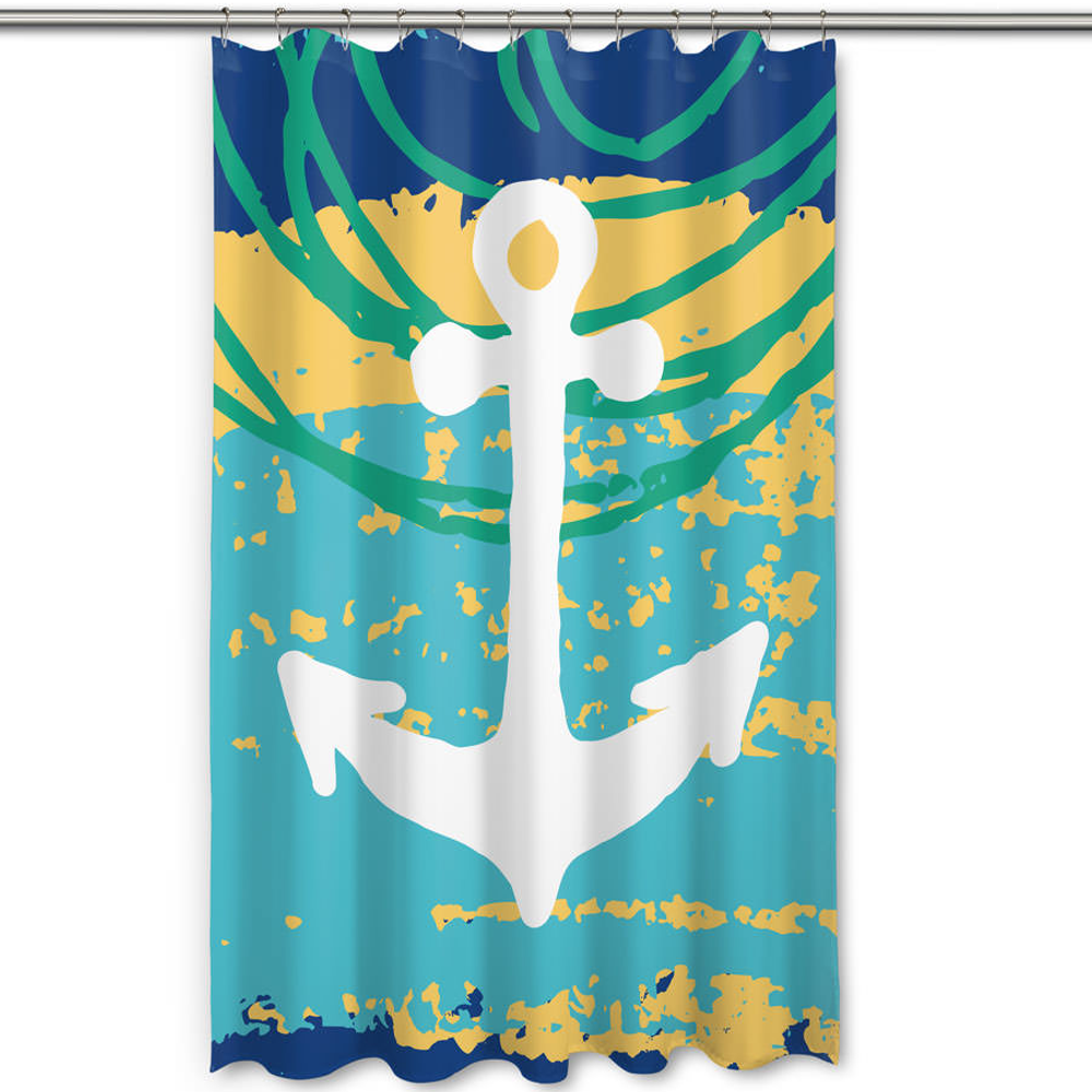 Bimini Anchor Shower Curtain | Island Girl Home | SC148 -2