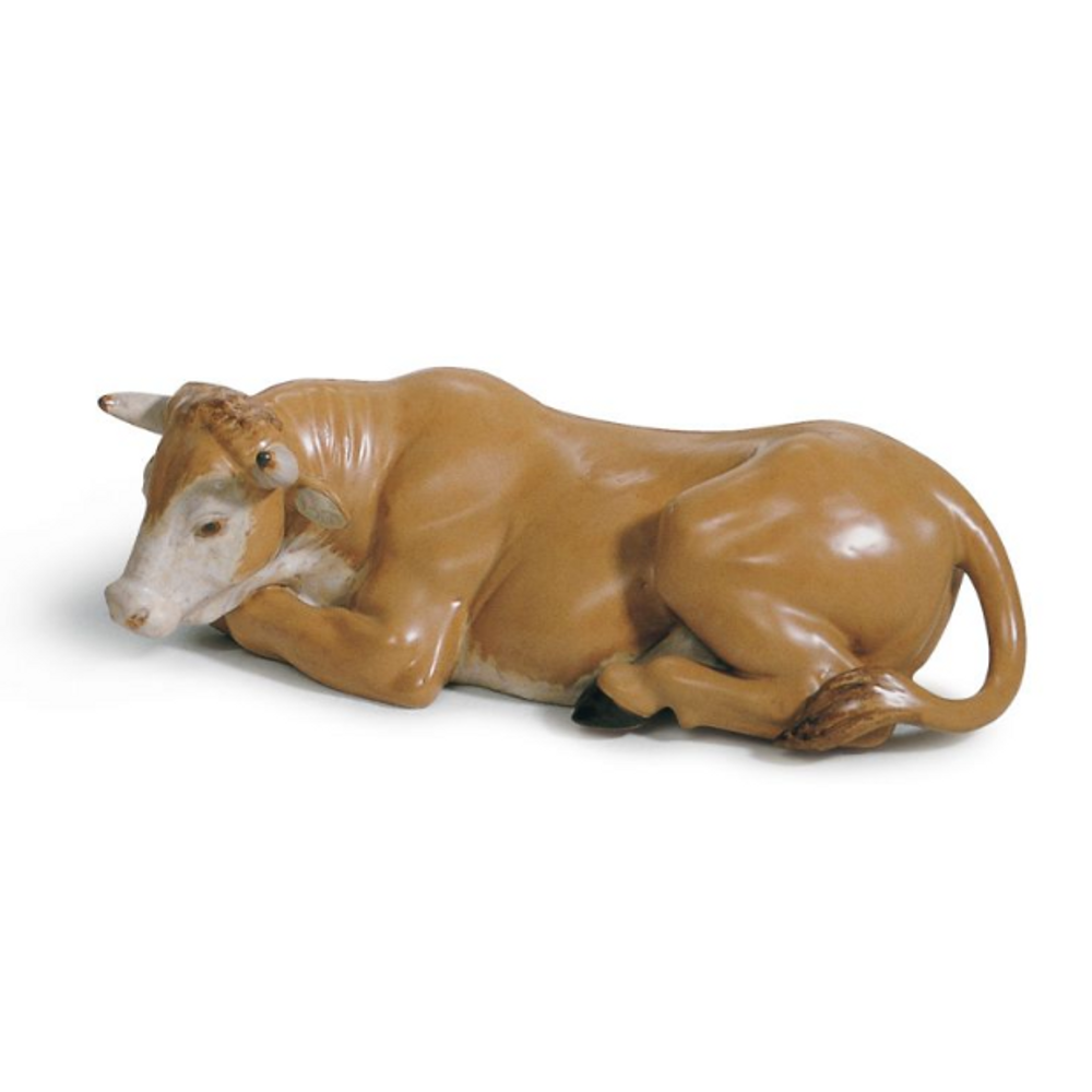 Ox Nativity Gres Porcelain Figurine | Lladro | 01012281