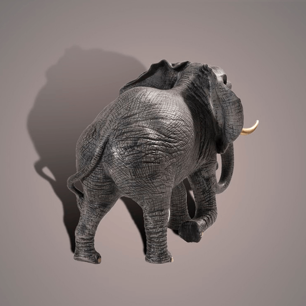 Elephant Large Bronze Sculpture "Bull" | Barry Stein | BBSELE1-BLG-4
