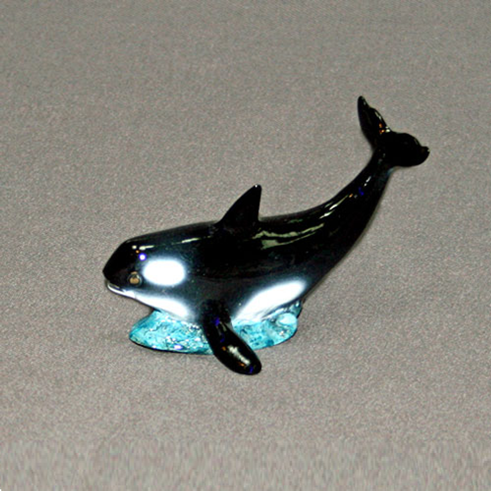 orca whale figurines