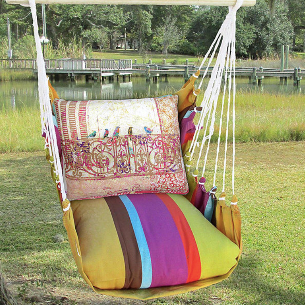 Bird Hammock Chair Swing "Cafe Soleil" | Magnolia Casual | CFTC602-SP