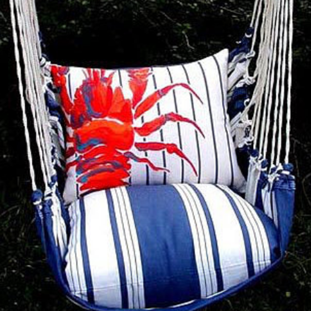 Red Lobster Hammock Chair Swing "Marina" | Magnolia Casual | MAML-SP-2