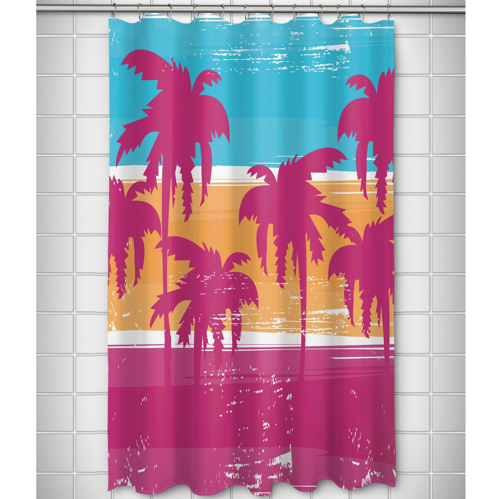 Palm Trees Shower Curtain | Island Girl Home | SC783