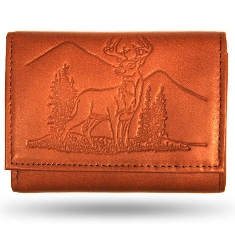 Mens wallet deer