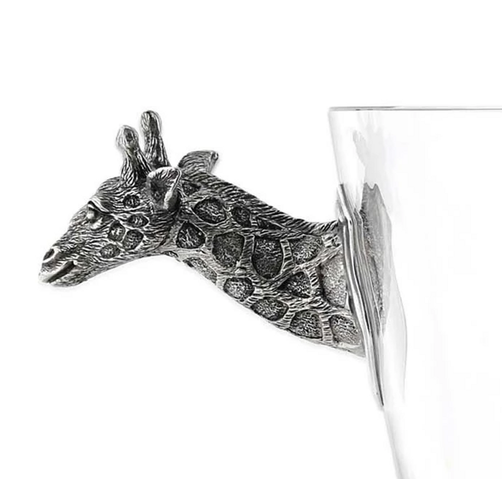 Giraffe Glass Ice Bucket | Vagabond House | C103G