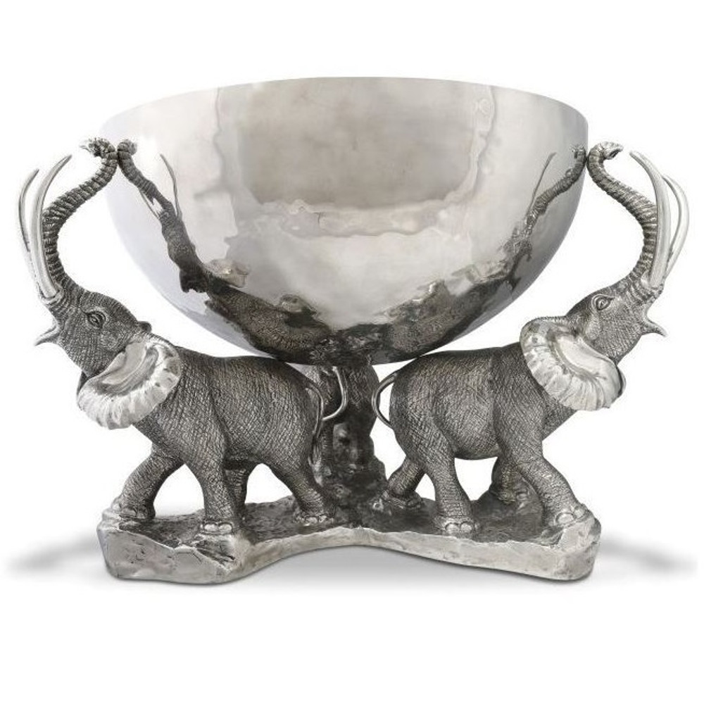 Elephant Trio Punch Bowl | Vagabond House | C818E