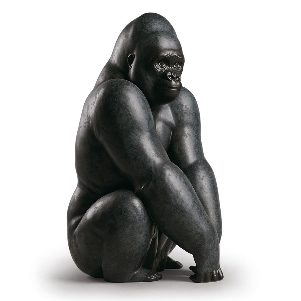 Gorilla Porcelain Figurine | Lladro | 01012555