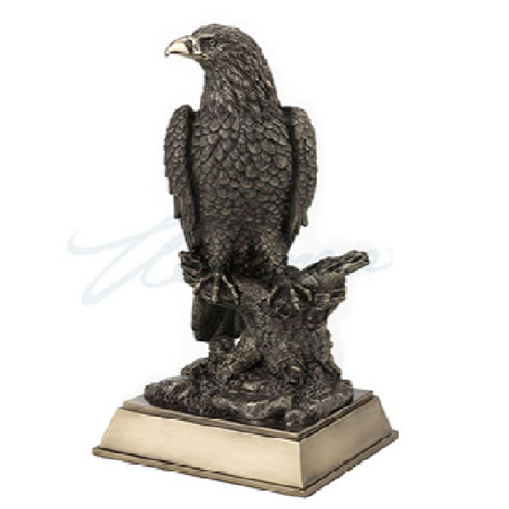 Bald Eagle Sculpture Perching on Tree Branch | Unicorn Studios | WU77398V1 -2