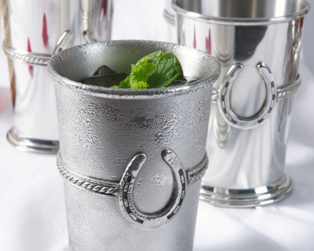 Pewter Equestrian Julep Cup | Vagabond House | H136S -2