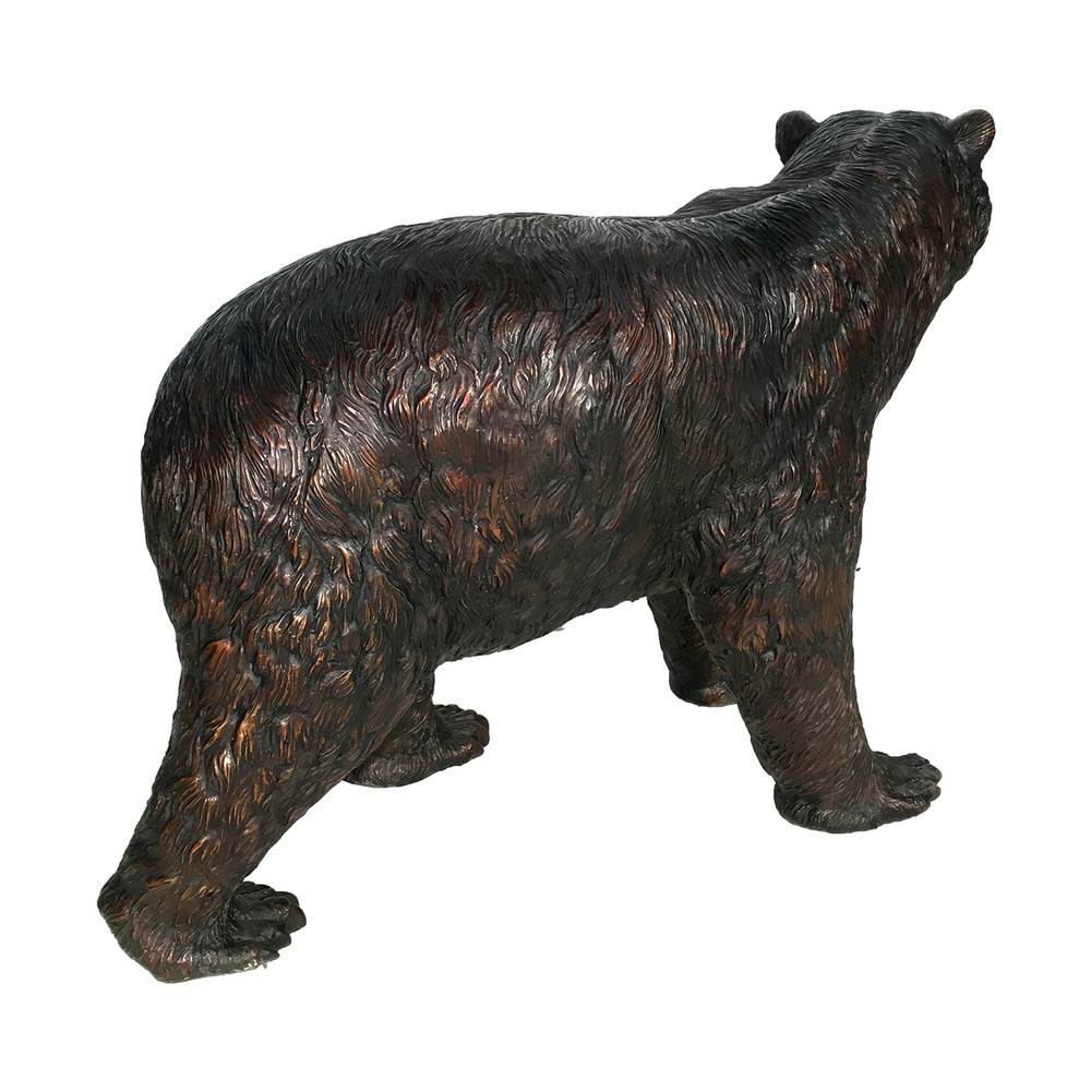 Standing Bear Medium Bronze Outdoor Statue | Metropolitan Galleries | SRB25127