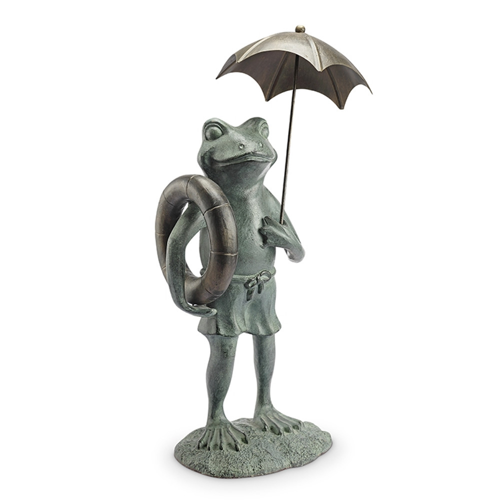 Frog Garden Sculpture "Pool Partner" | 34880 | SPI Home