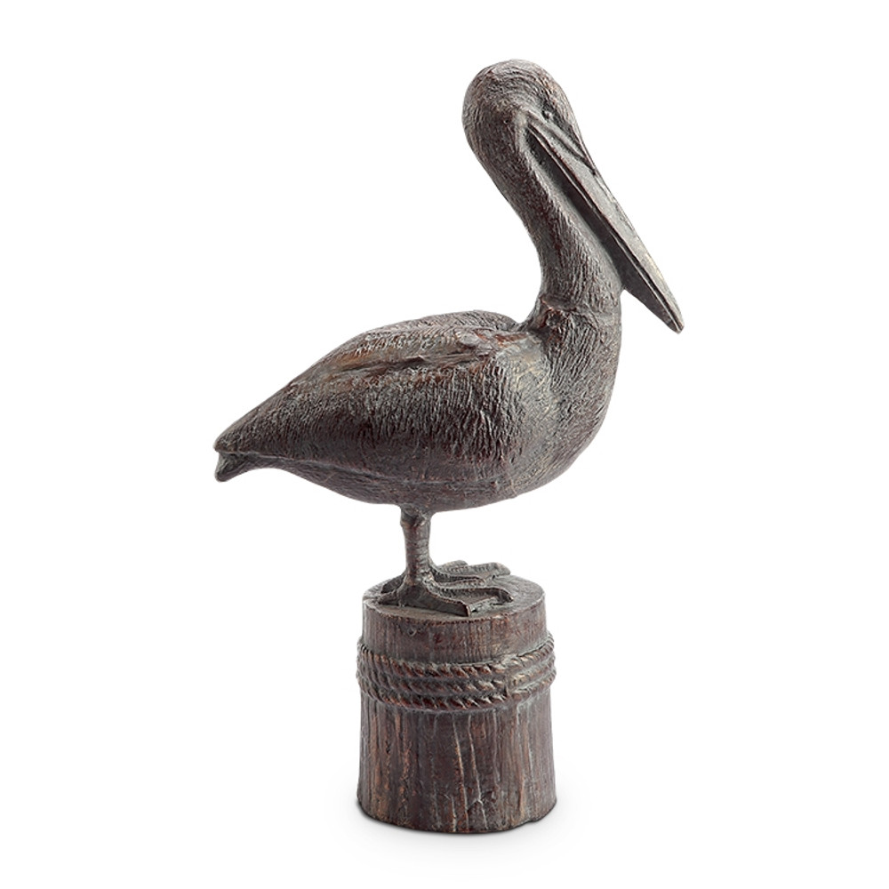 Pelican Garden Sculpture "Feathered Fisherman" | 51080 | SPI Home