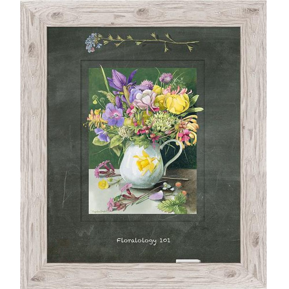 Daffodil Vase Framed Print  | F058221090